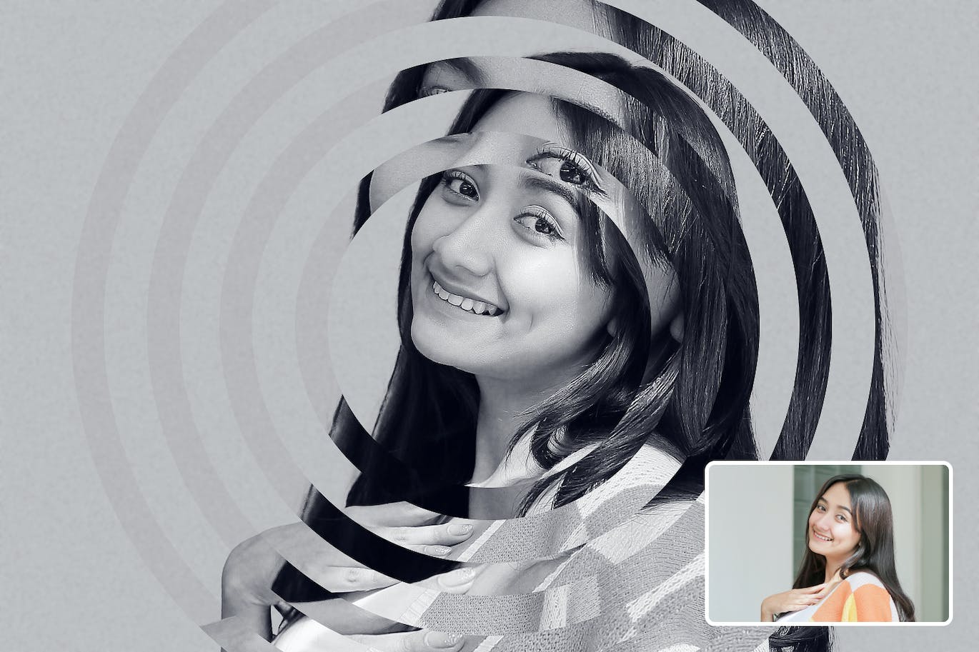 圆环镜像效果PS动作模板 Mirror Effect Photoshop Action 插件预设 第2张-素材湾丨精选海外优质设计素材资源 圆环镜像效果PS动作模板 Mirror Effect Photoshop Action 插件预设 sucaiwan.com