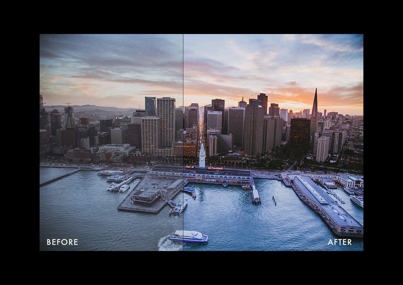 30种影院级电影级电影感情绪风风景景观弱光夜景街拍人像调色Lightroom预设 30 Cinematic Lightroom Presets 插件预设 sucaiwan.com