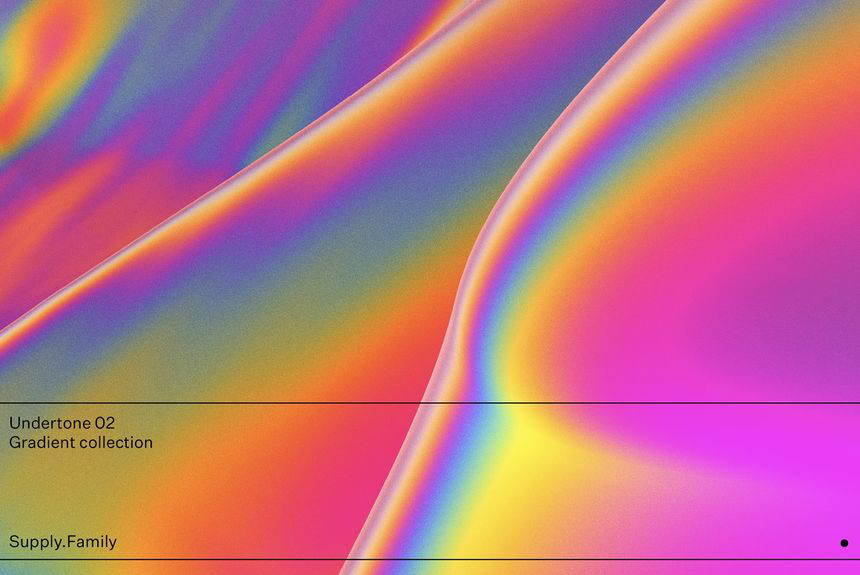 背景素材-炫彩镭射流体渐变色纹理背景图片素材 图片素材 sucaiwan.com