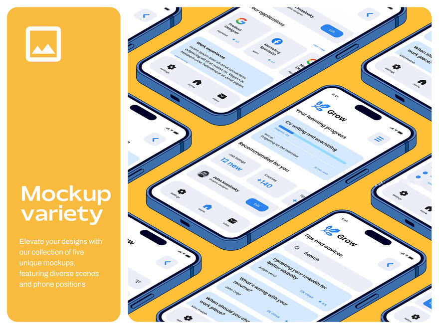 样机模板-iPhone 14 Pro样机PSD模板素材 样机素材 sucaiwan.com