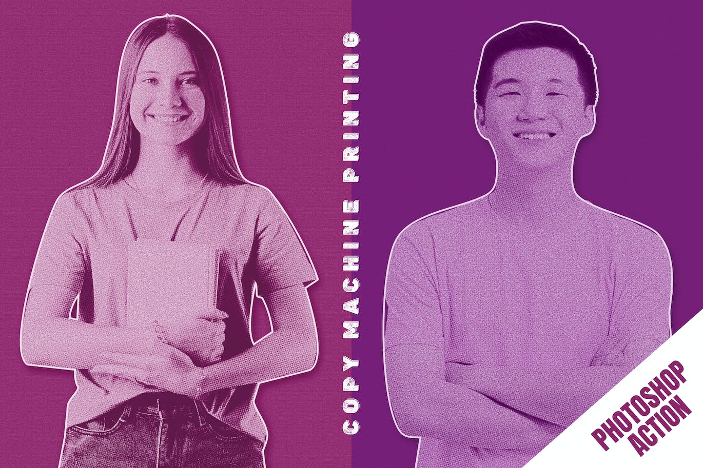 复印机打印效果PS动作模板 Copy Machine Printing Photoshop Action 插件预设 第1张-素材湾丨精选海外优质设计素材资源 复印机打印效果PS动作模板 Copy Machine Printing Photoshop Action 插件预设 sucaiwan.com