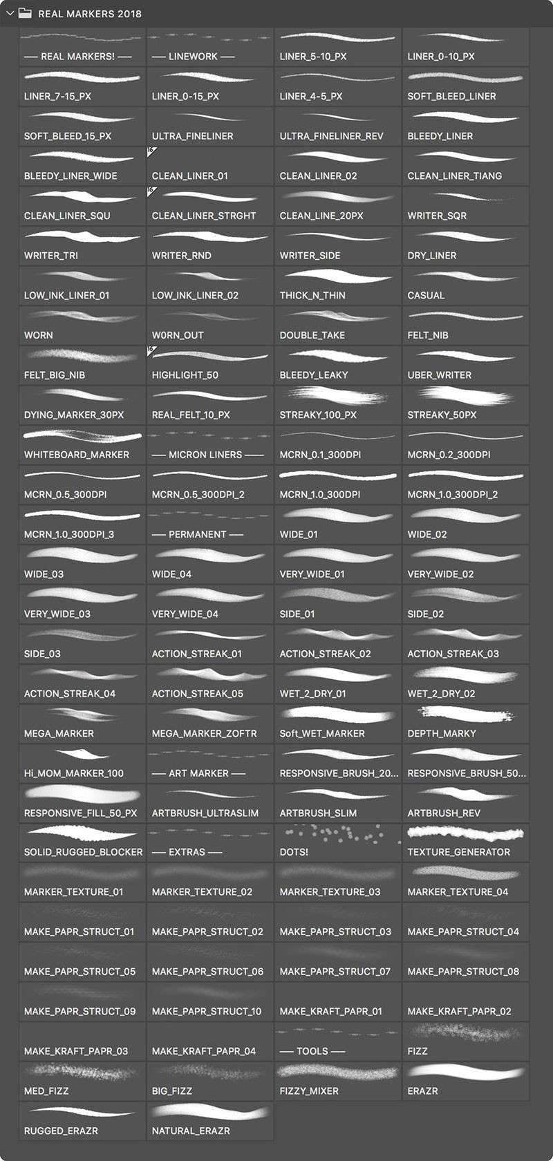 500+Photoshop超全面笔刷合集，附演示视频 笔刷资源 sucaiwan.com