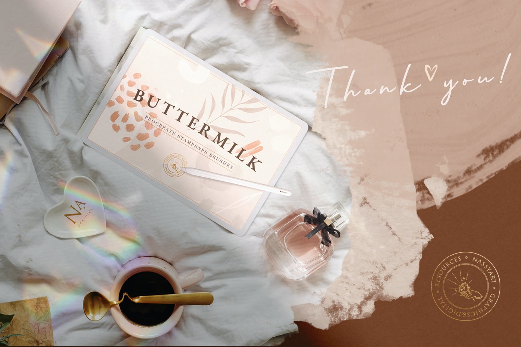 抽象画笔印章Procreate和ps笔刷 90 Procreate Stamps&Photoshop Brushes 笔刷资源 sucaiwan.com