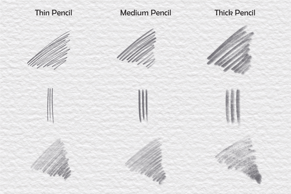 Procreate石墨铅笔素描笔刷 Procreate Sketch Pencil Brushes 笔刷资源 sucaiwan.com