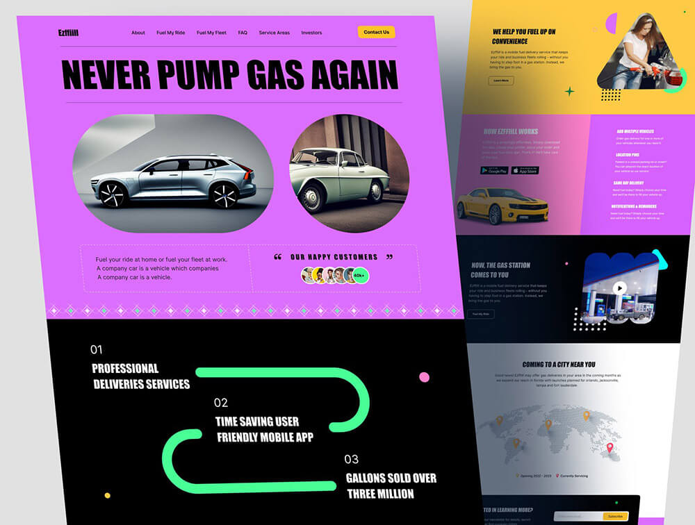 多用途网站着陆页UI设计套件 APP UI 第4张-素材湾丨精选海外优质设计素材资源 多用途网站着陆页UI设计套件 APP UI sucaiwan.com