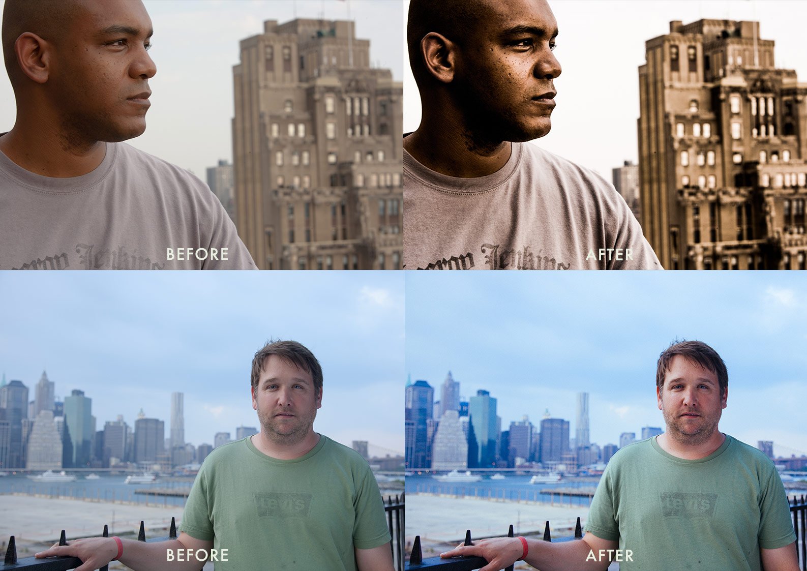 30种影院级电影级电影感情绪风风景景观弱光夜景街拍人像调色Lightroom预设 30 Cinematic Lightroom Presets 插件预设 sucaiwan.com