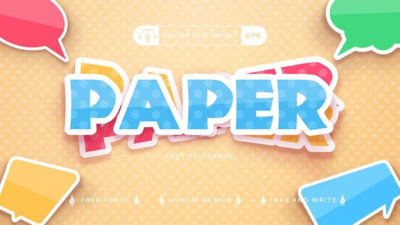 10个校园教育相关文本样式AI矢量模板 插件预设 sucaiwan.com