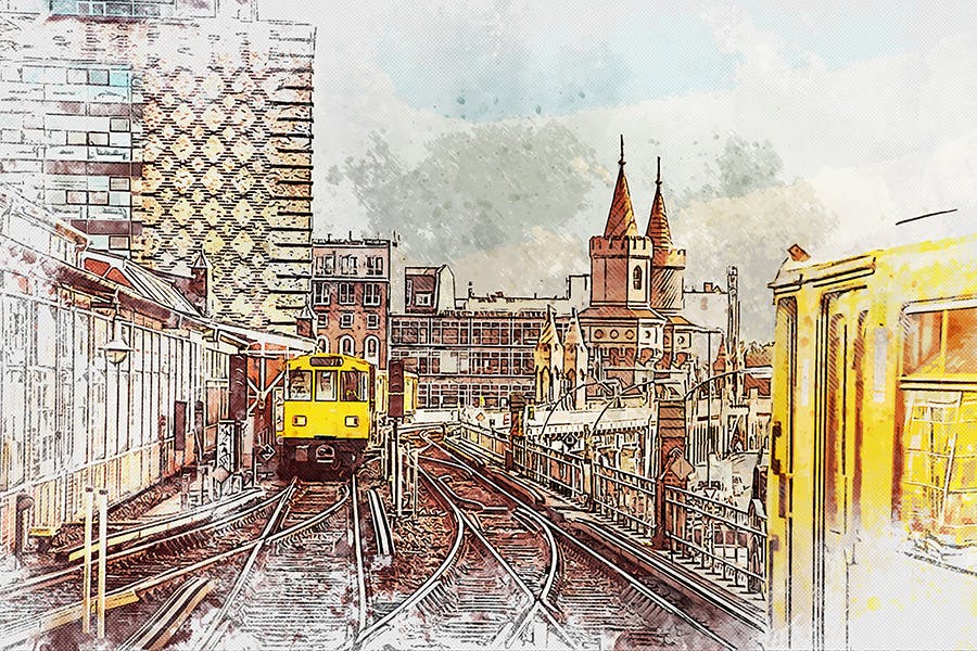 城市素描照片处理效果PS动作模板 Urban Sketch – Photoshop Action 插件预设 第2张-素材湾丨精选海外优质设计素材资源 城市素描照片处理效果PS动作模板 Urban Sketch – Photoshop Action 插件预设 sucaiwan.com