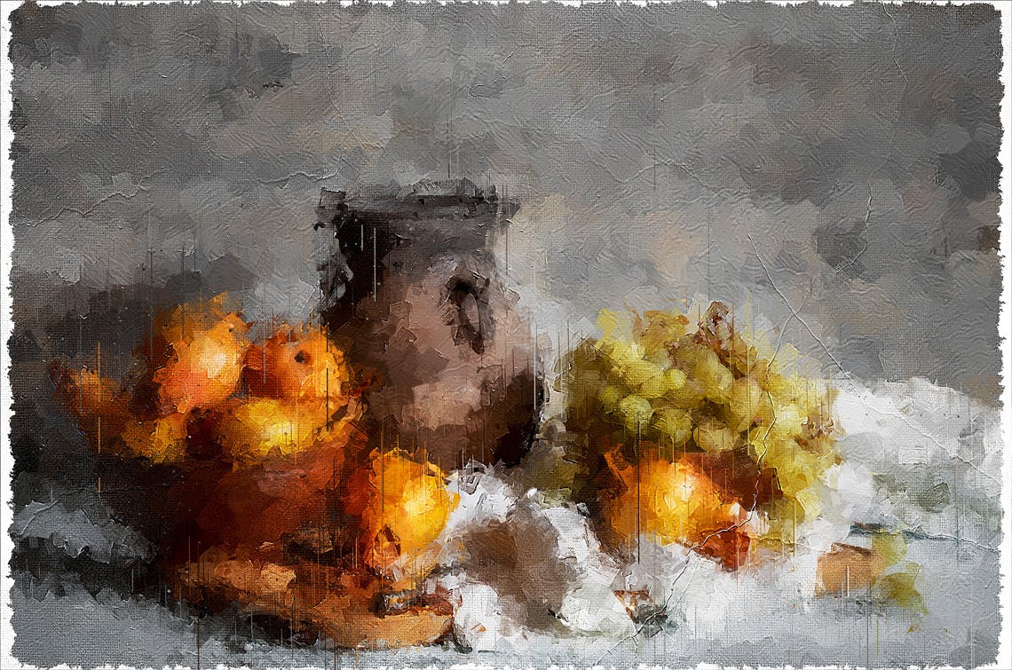 印象画照片处理效果PS动作模板 Impression – Photoshop Action 插件预设 sucaiwan.com