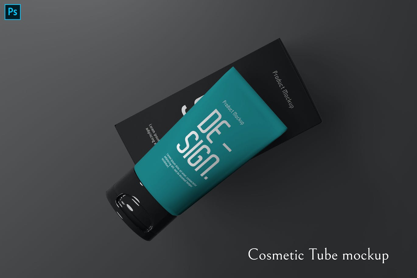 化妆品软管包装品牌展示样机 Cosmetic Tube mockup 样机素材 sucaiwan.com