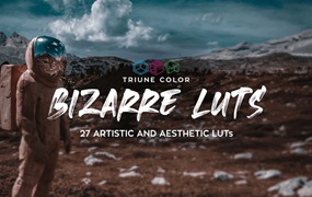 27个户外旅拍vlog景观LUT 受红外摄影启发的艺术和美学LUTs预设&LR预设&飞思预设