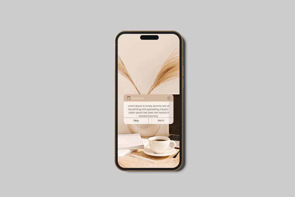 iPhone 14 Pro Max手机UI效果图展示样机 iPhone 14 Pro Max Mockup 样机素材 sucaiwan.com