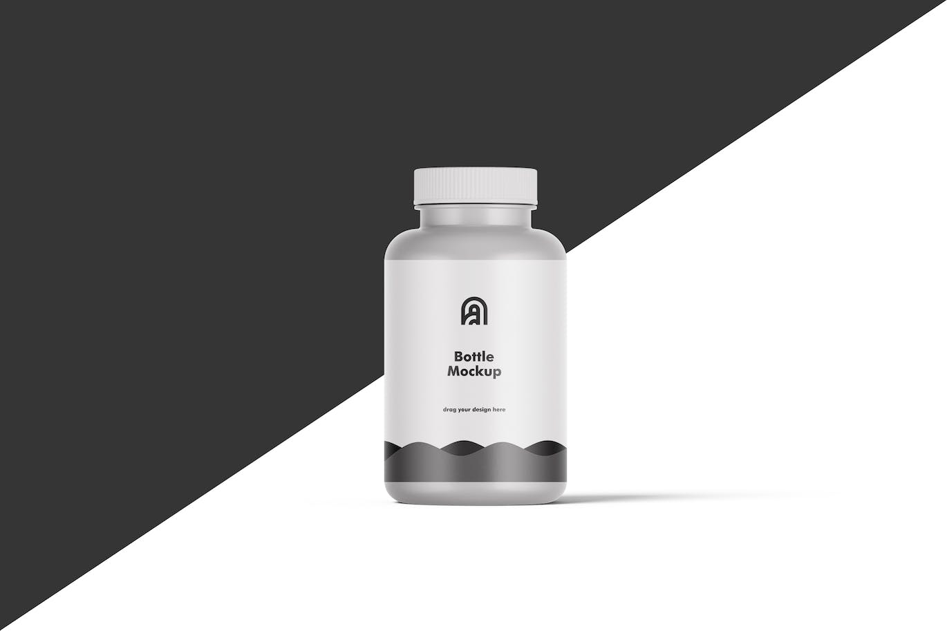 塑料瓶罐包装设计样机图 Bottle Jar Mockup 样机素材 sucaiwan.com