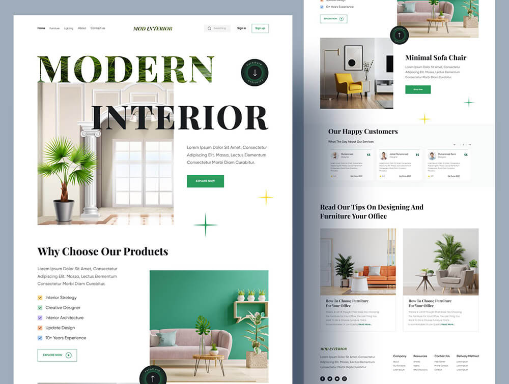 多用途网站着陆页UI设计套件 APP UI 第3张-素材湾丨精选海外优质设计素材资源 多用途网站着陆页UI设计套件 APP UI sucaiwan.com