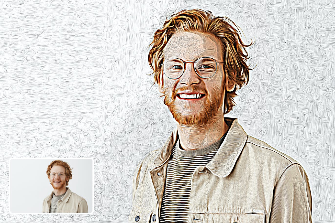 油画效果PS动作模板 Oil Painting Photoshop Action 插件预设 第3张-素材湾丨精选海外优质设计素材资源 油画效果PS动作模板 Oil Painting Photoshop Action 插件预设 sucaiwan.com