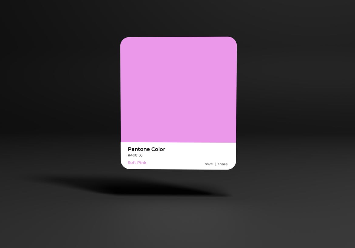 潘通色卡设计样机 Pantone Box Mockup 样机素材 sucaiwan.com