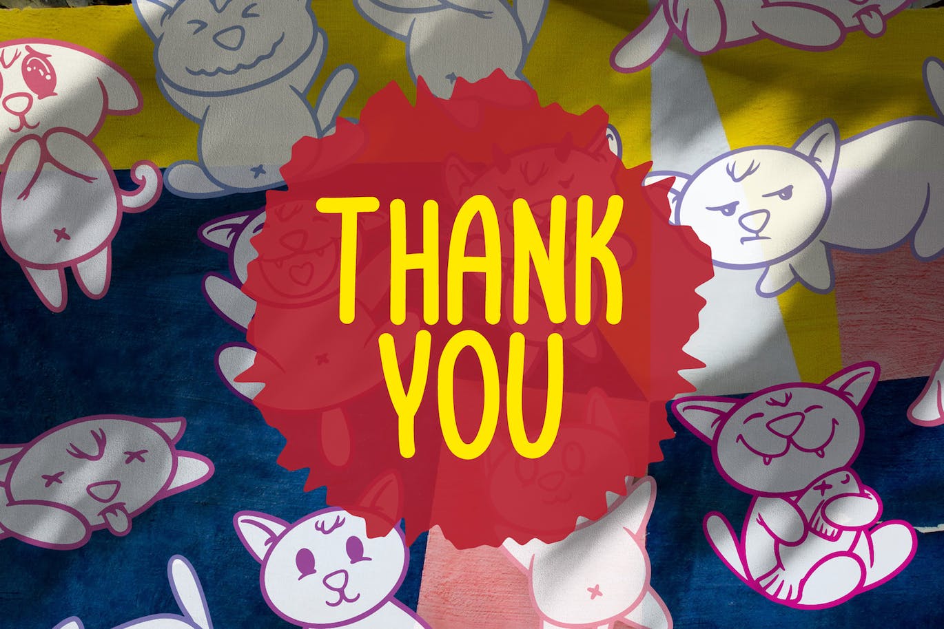 可爱猫Procreate印章绘画笔刷素材 Cute Cat brush Stamp Procreate 笔刷资源 sucaiwan.com