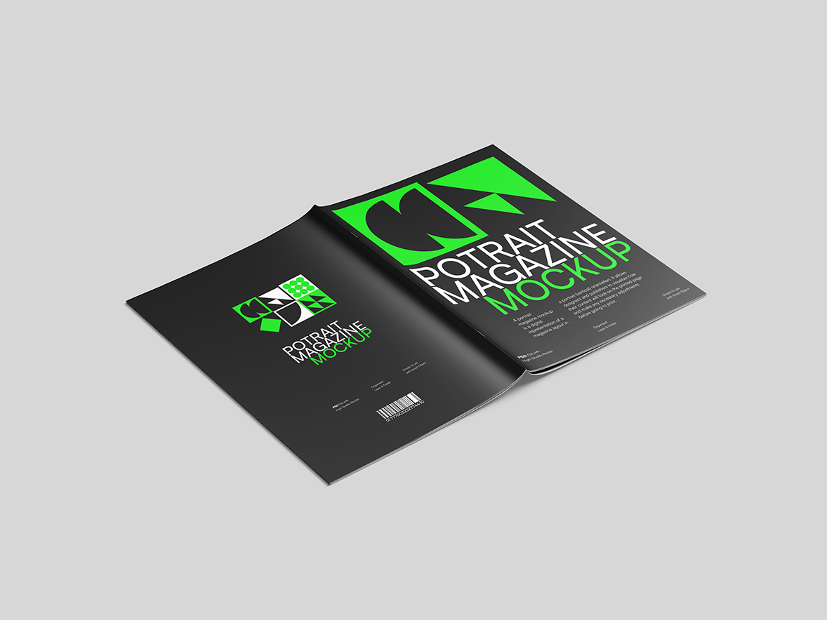 杂志效果图样机模板 Magazine Mockup 样机素材 sucaiwan.com