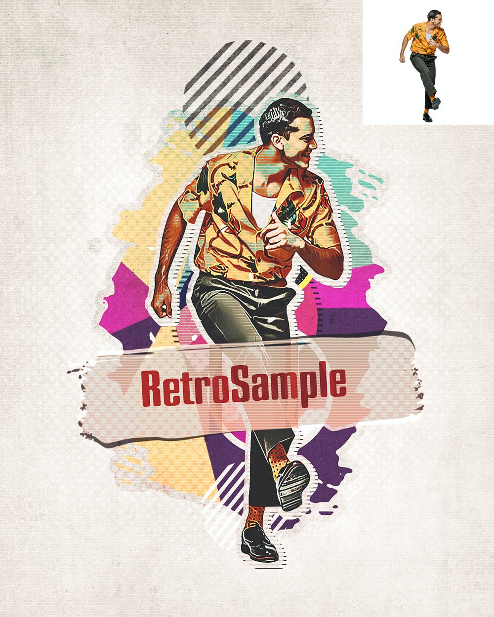 复古拼贴画照片处理效果PS动作模板 Retro Collage – Photoshop Action 插件预设 第3张-素材湾丨精选海外优质设计素材资源 复古拼贴画照片处理效果PS动作模板 Retro Collage – Photoshop Action 插件预设 sucaiwan.com