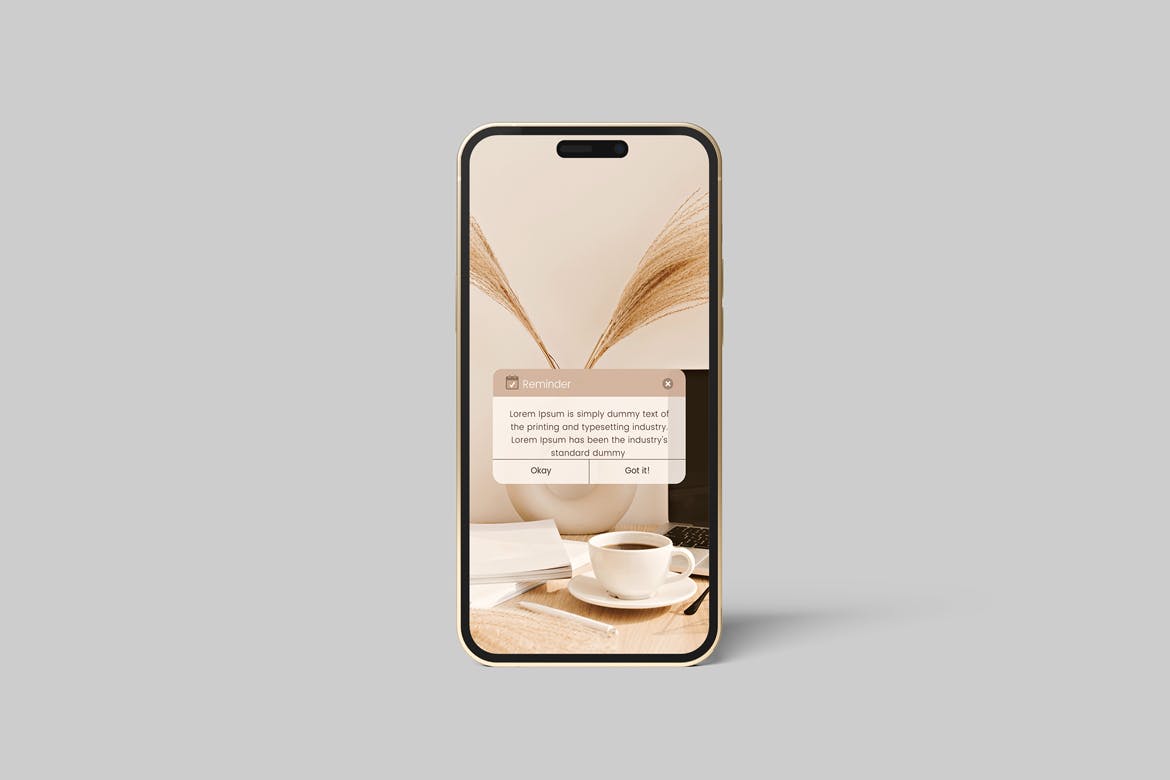 iPhone 14 Pro Max手机UI效果图展示样机 iPhone 14 Pro Max Mockup 样机素材 sucaiwan.com