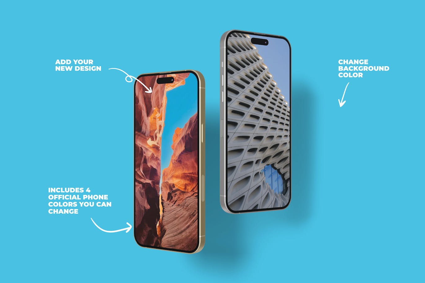 App展示iPhone 14 Pro Max手机样机图 iPhone 14 Pro Max Mockup Opposite 样机素材 sucaiwan.com