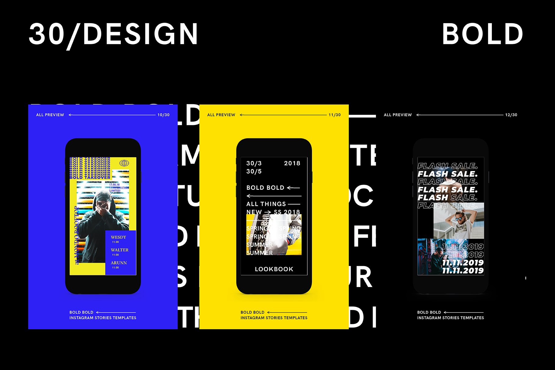 BOLD-潮流嘻哈复古高级Instagram竖屏错版大文字故事动画设计PSD模板 设计素材 第10张-素材湾丨精选海外优质设计素材资源 BOLD-潮流嘻哈复古高级Instagram竖屏错版大文字故事动画设计PSD模板 设计素材 sucaiwan.com