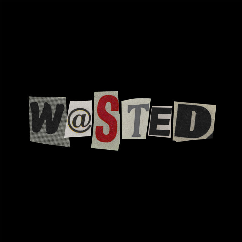 500个复古潮流手工剪裁字母数字符号png免扣素材 BLKMARKET – RANSOM 图片素材 sucaiwan.com