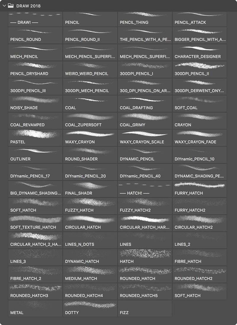 500+Photoshop超全面笔刷合集，附演示视频 笔刷资源 sucaiwan.com