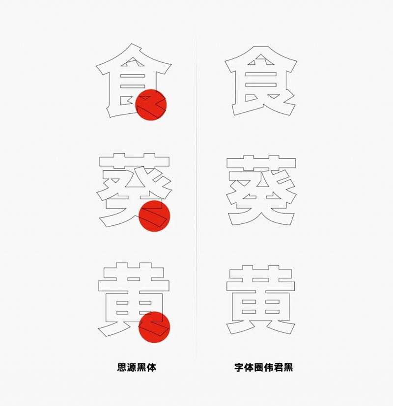 字体圈伟君黑，免费可商用 设计素材 sucaiwan.com