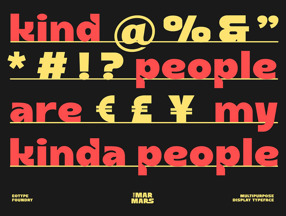 俏皮复古显示字体 设计素材 sucaiwan.com