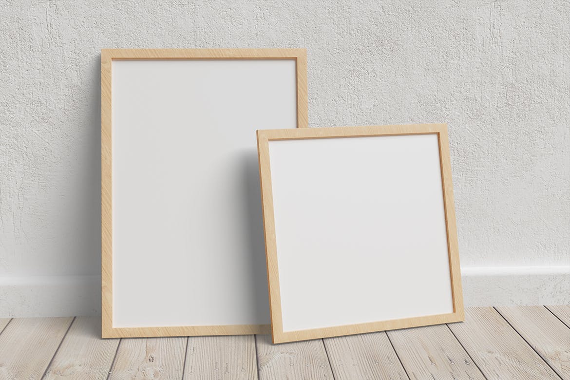 木框画框样机模板 Frame Mockup 样机素材 sucaiwan.com