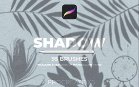 95个光影投影图案Procreate笔刷