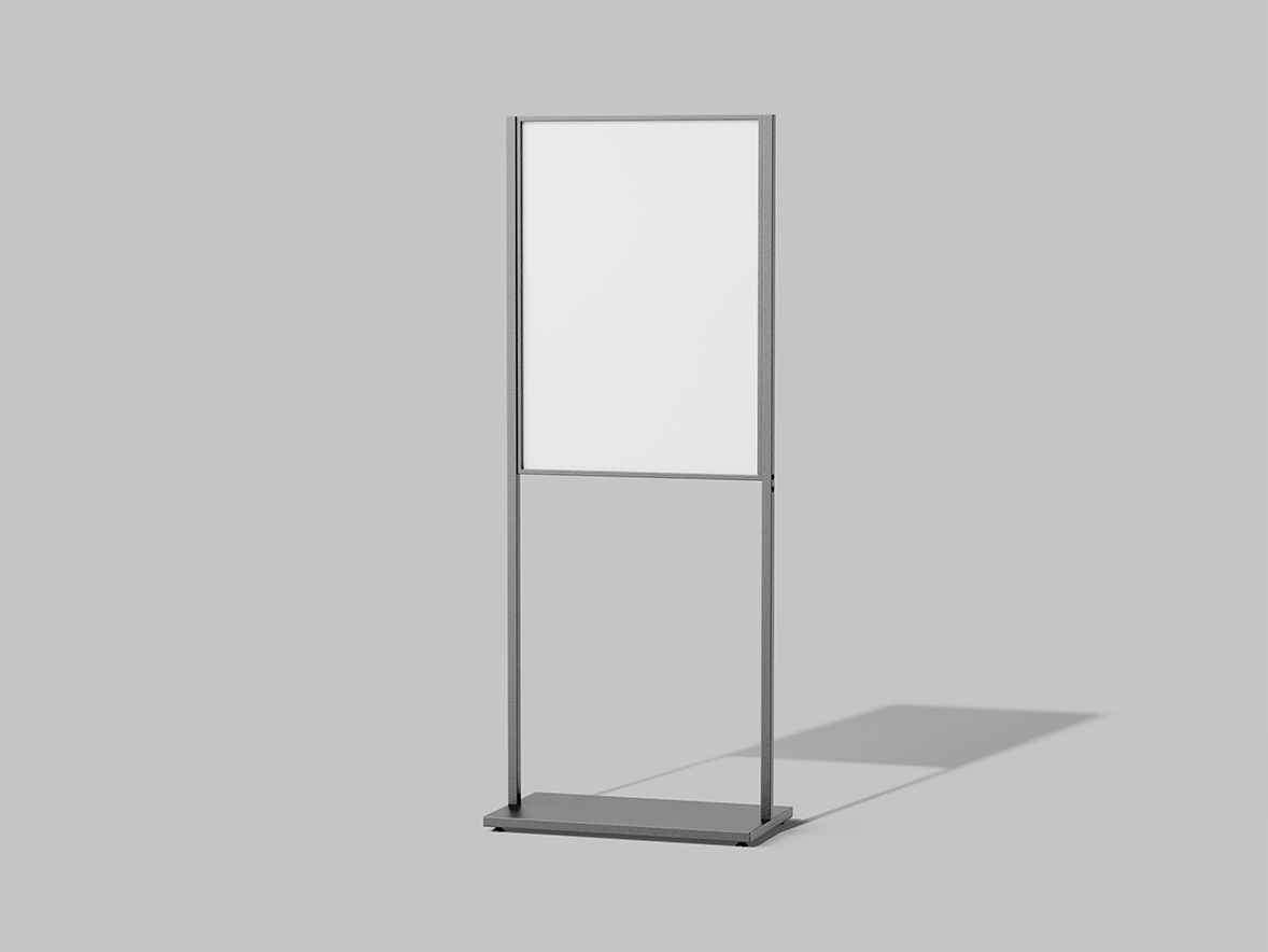 支架标牌招牌广告样机模板 Signage Mockup 样机素材 sucaiwan.com