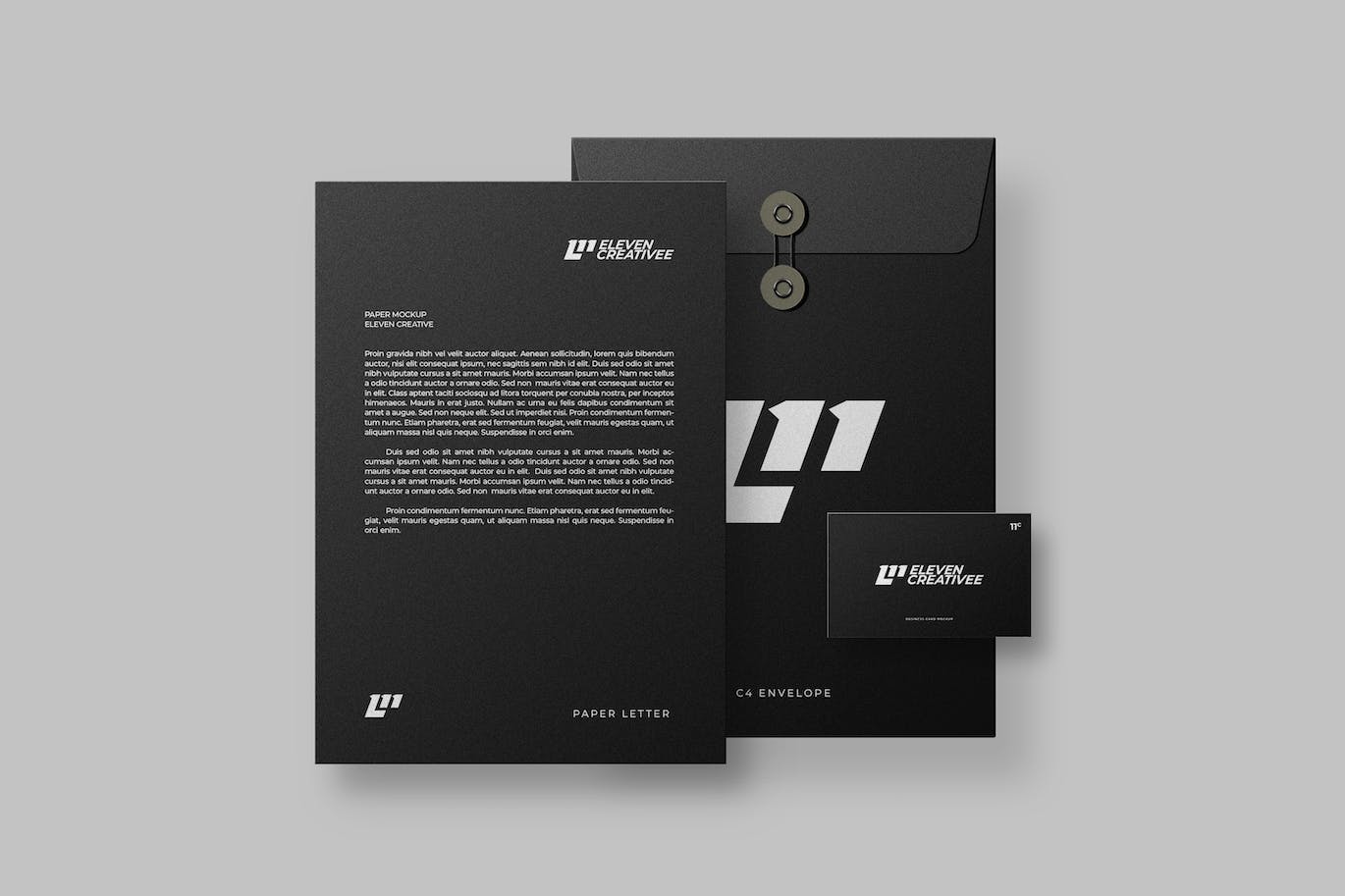 印刷办公文具套装样机图 Stationery Mockup 样机素材 sucaiwan.com