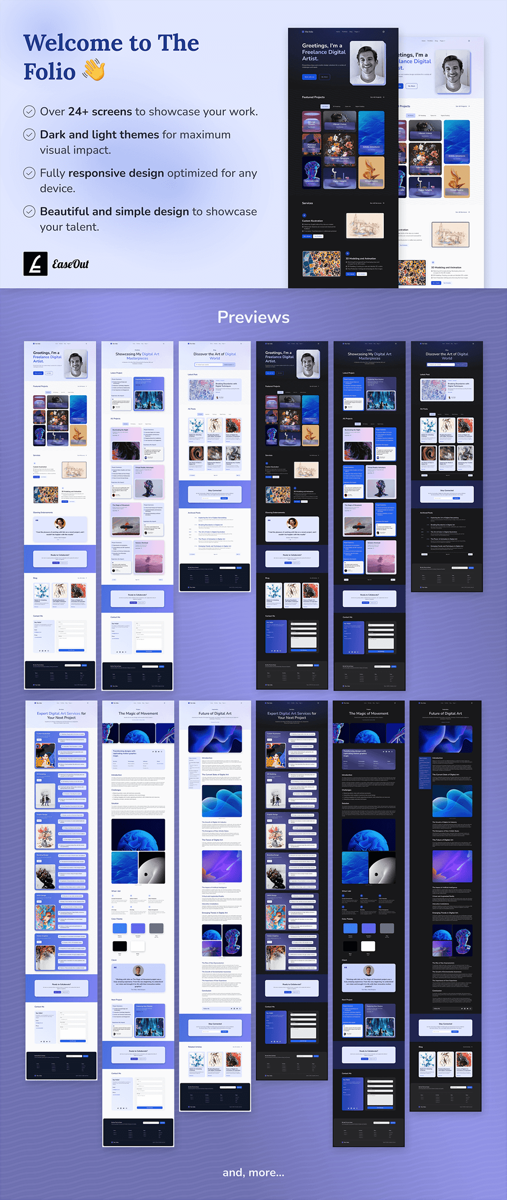 作品集/博客和个人网站UI模板 APP UI 第1张-素材湾丨精选海外优质设计素材资源 作品集/博客和个人网站UI模板 APP UI sucaiwan.com