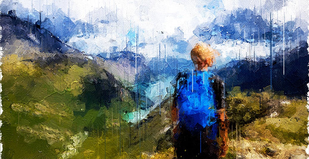 印象画照片处理效果PS动作模板 Impression – Photoshop Action 插件预设 sucaiwan.com