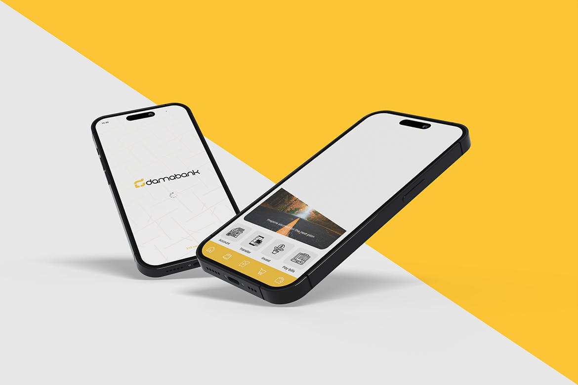 苹果手机iPhone 14 Pro样机图素材 XFA – iPhone 14 Mockup Bundle 样机素材 sucaiwan.com