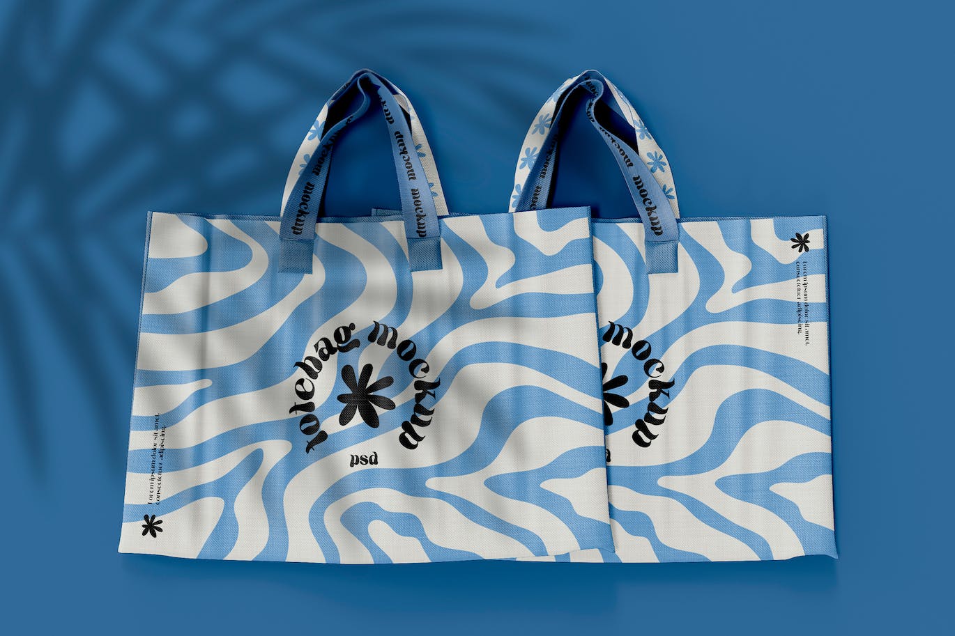 纺布手提袋设计样机图 Tote Bag Mockup 样机素材 sucaiwan.com