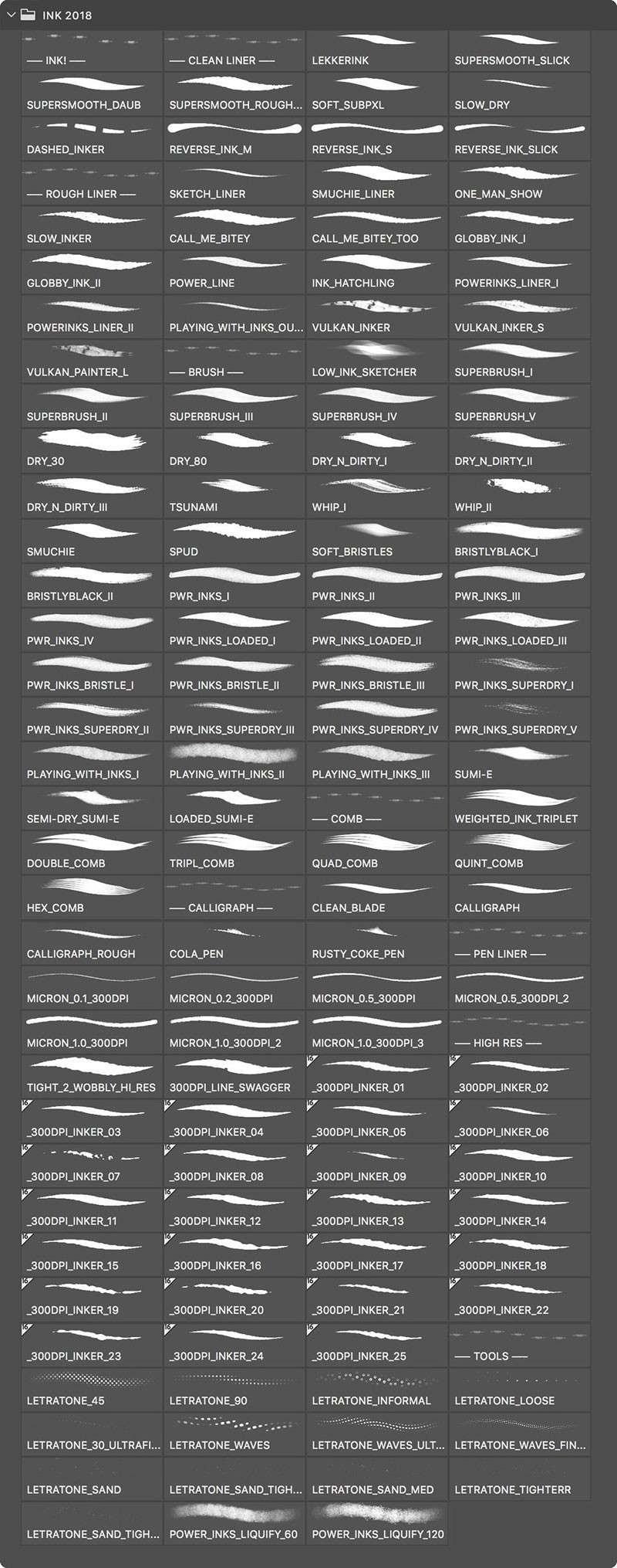 500+Photoshop超全面笔刷合集，附演示视频 笔刷资源 sucaiwan.com