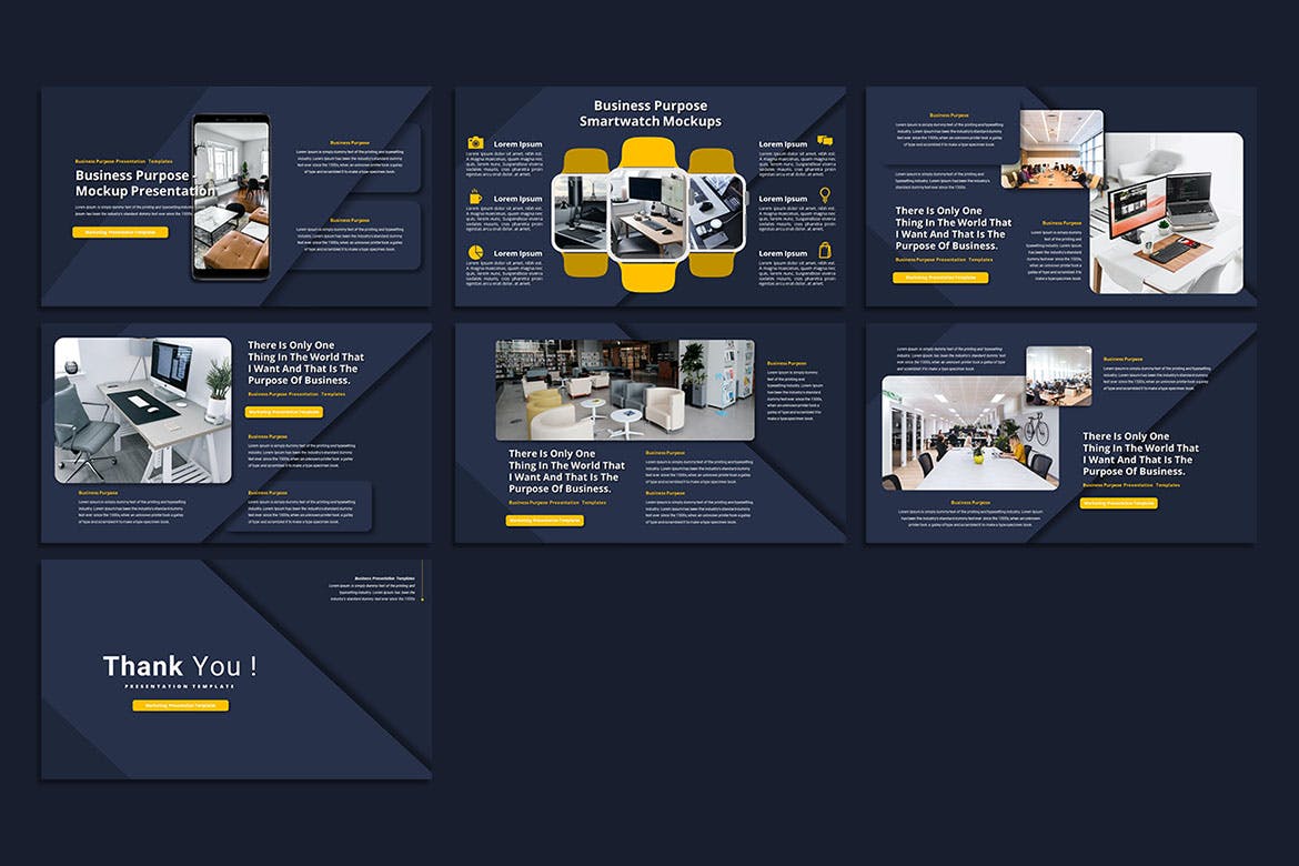 企业目标PowerPoint演示模板 Business Purpose – PowerPoint Template 幻灯图表 sucaiwan.com