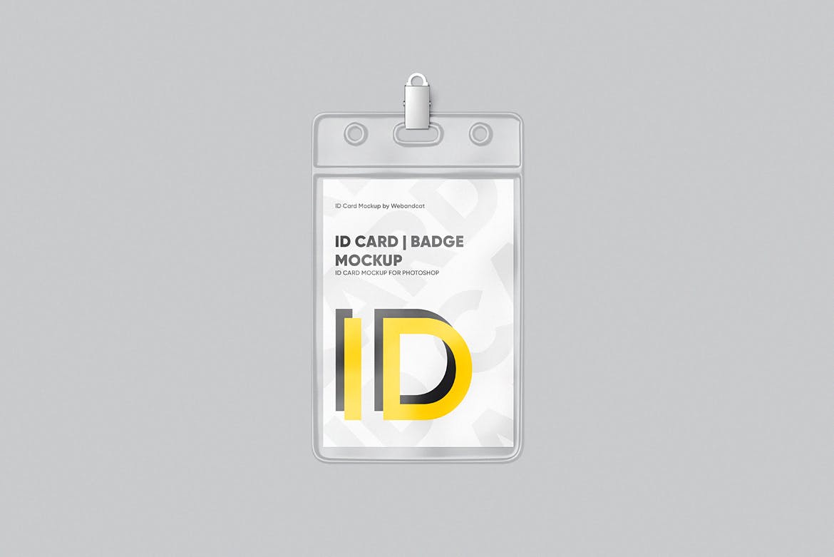 工作牌/厂牌设计样机 ID Card Mockup 样机素材 sucaiwan.com