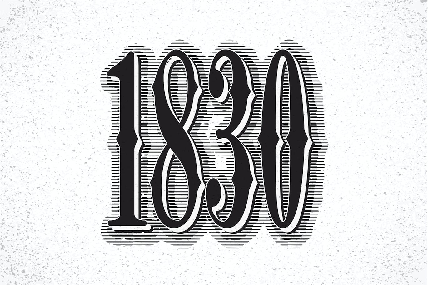 蚀刻复古PS文本效果模板 Etch Vintage Photoshop Effects 插件预设 sucaiwan.com