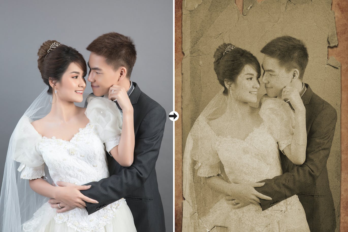 旧纸张效果PS动作模板 Old Paper Photoshop Action 插件预设 第2张-素材湾丨精选海外优质设计素材资源 旧纸张效果PS动作模板 Old Paper Photoshop Action 插件预设 sucaiwan.com