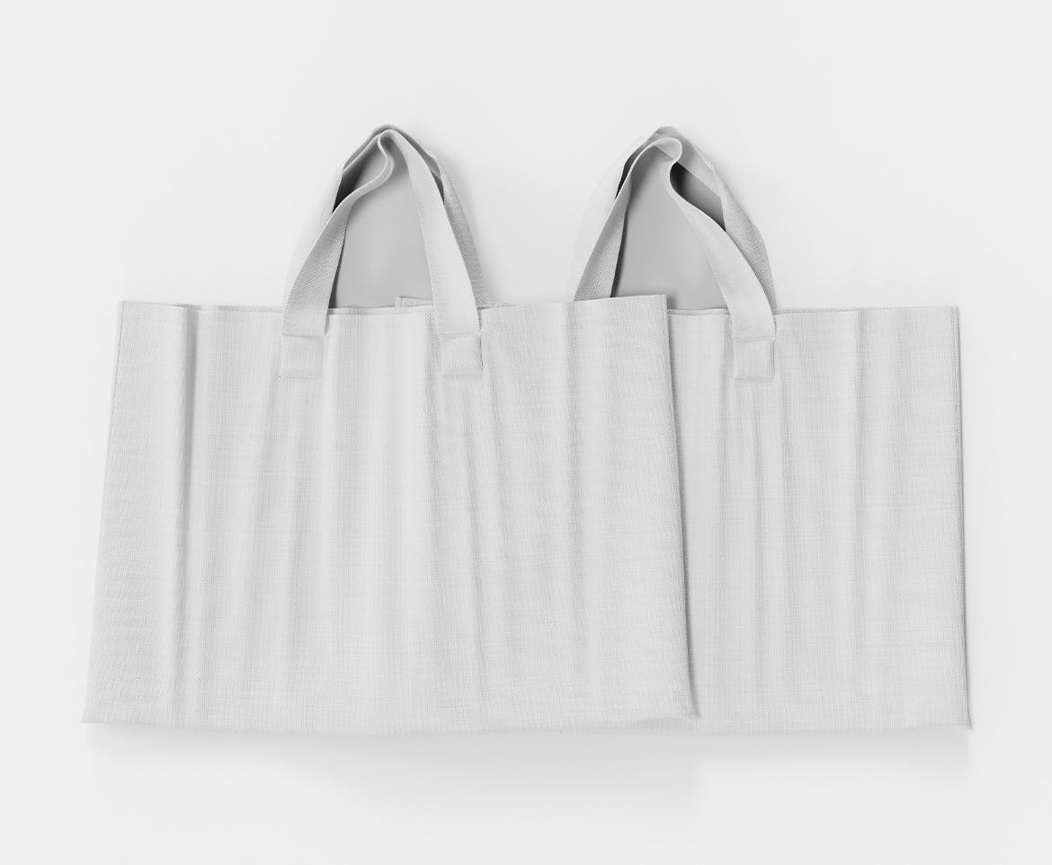 纺布手提袋设计样机图 Tote Bag Mockup 样机素材 sucaiwan.com