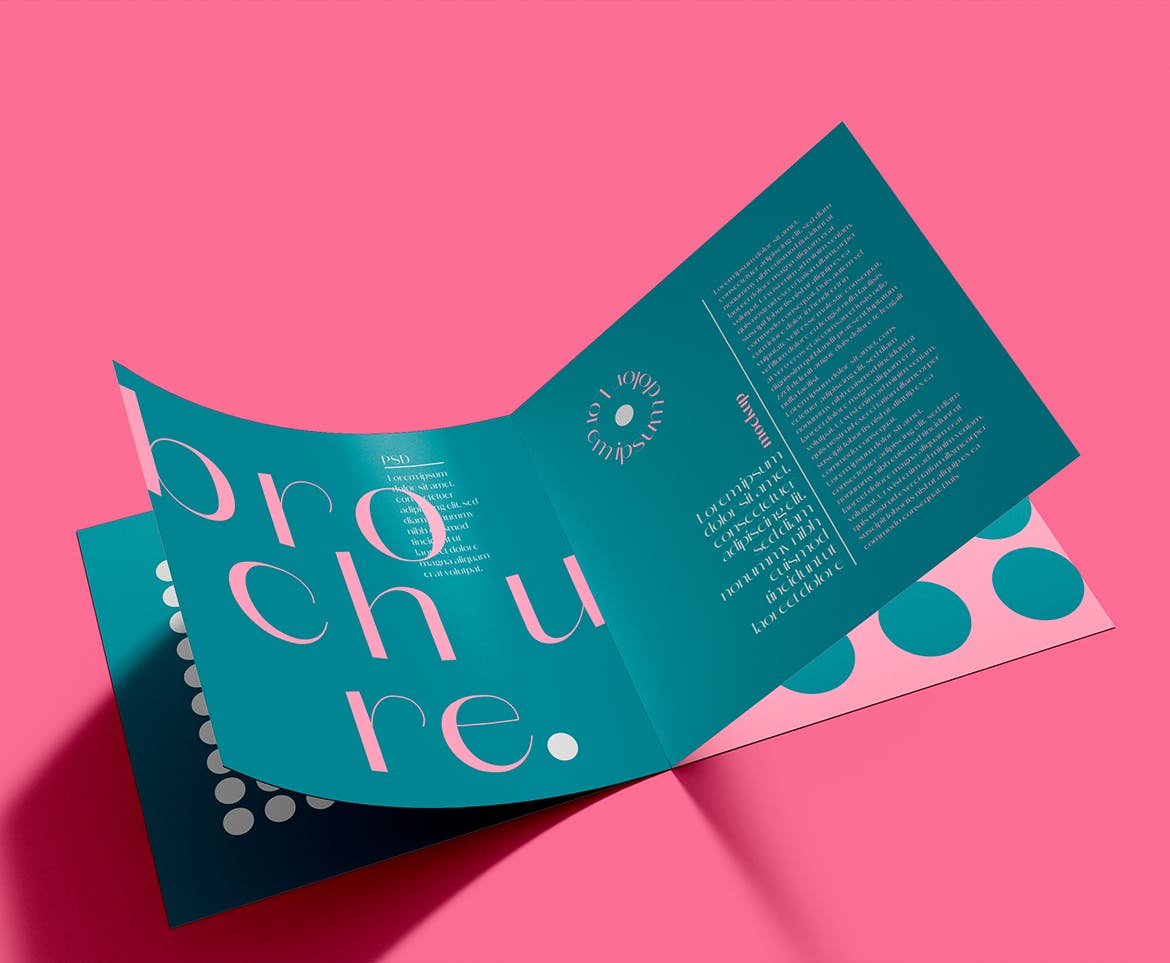 宣传册页面展示样机模板 Brochure Mockup 样机素材 sucaiwan.com