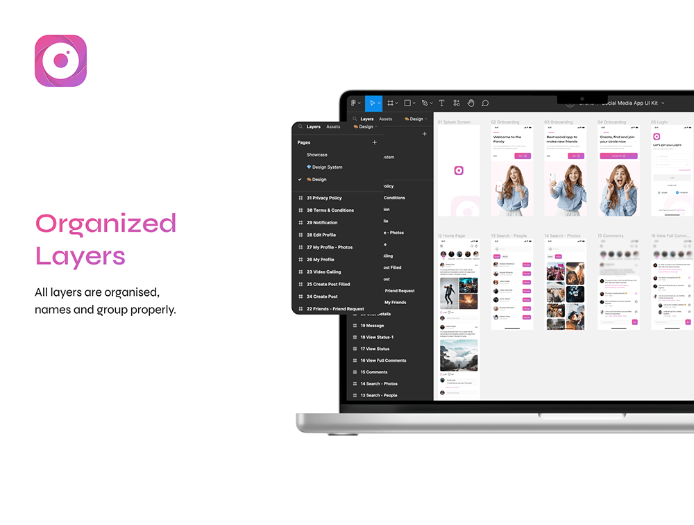 社交媒体App应用程序IOS UI套件 APP UI 第7张-素材湾丨精选海外优质设计素材资源 社交媒体App应用程序IOS UI套件 APP UI sucaiwan.com