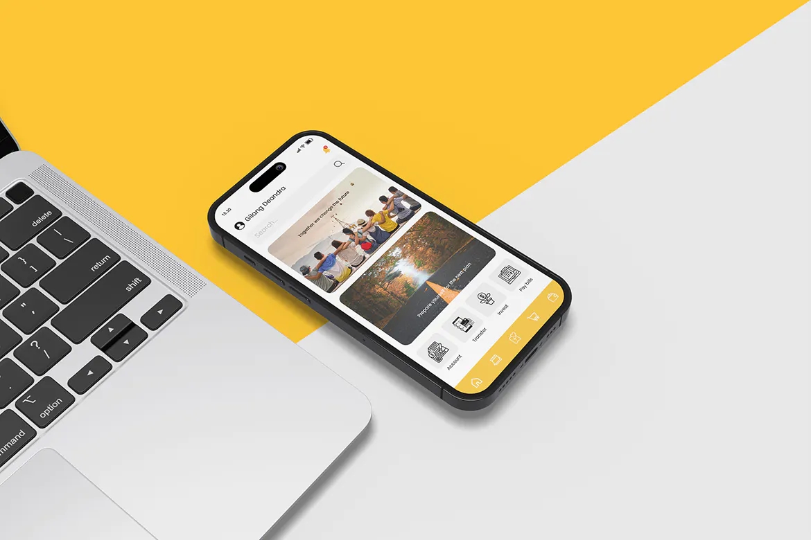 苹果手机iPhone 14 Pro样机图素材 XFA – iPhone 14 Mockup Bundle 样机素材 sucaiwan.com