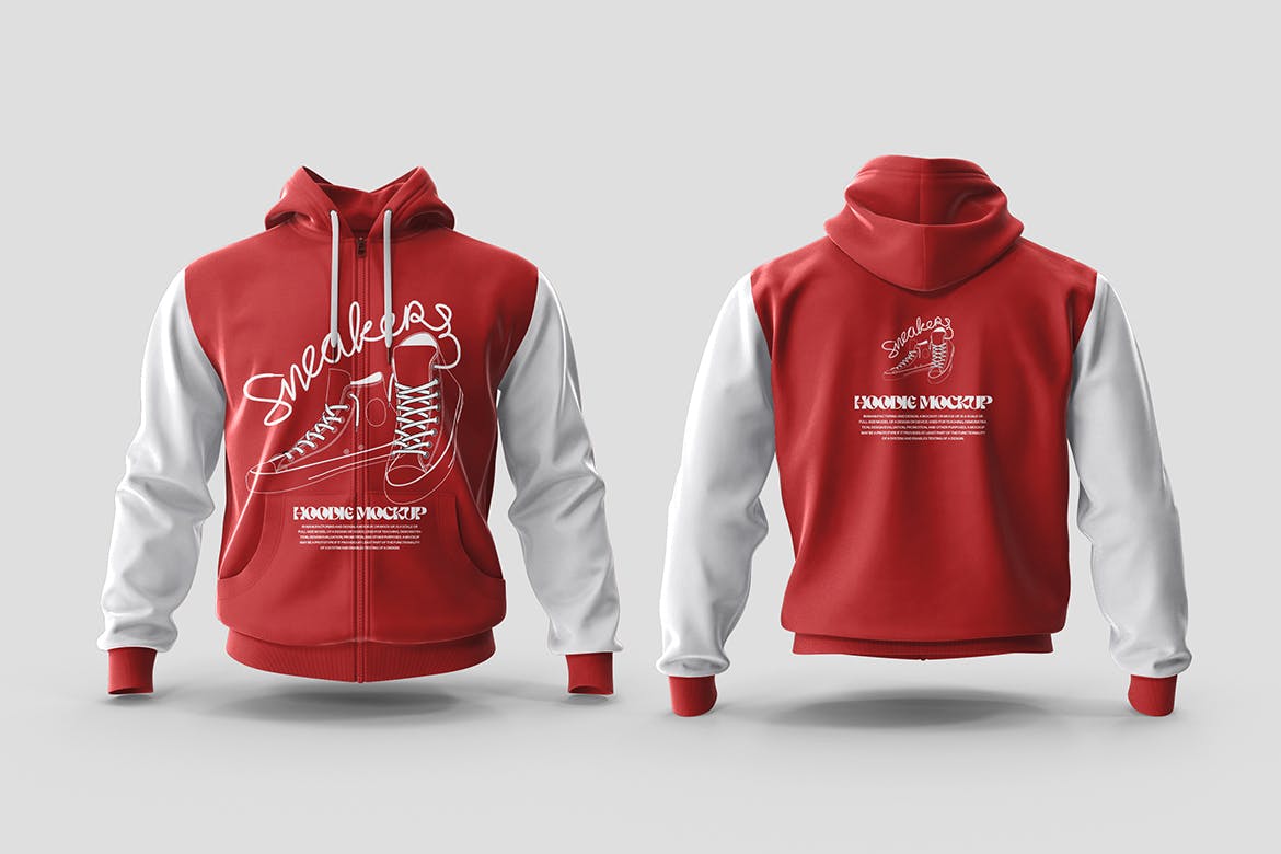 夹克/连帽衫/卫衣设计样机 Jacket Hoodie Mockups 样机素材 第3张-素材湾丨精选海外优质设计素材资源 夹克/连帽衫/卫衣设计样机 Jacket Hoodie Mockups 样机素材 sucaiwan.com