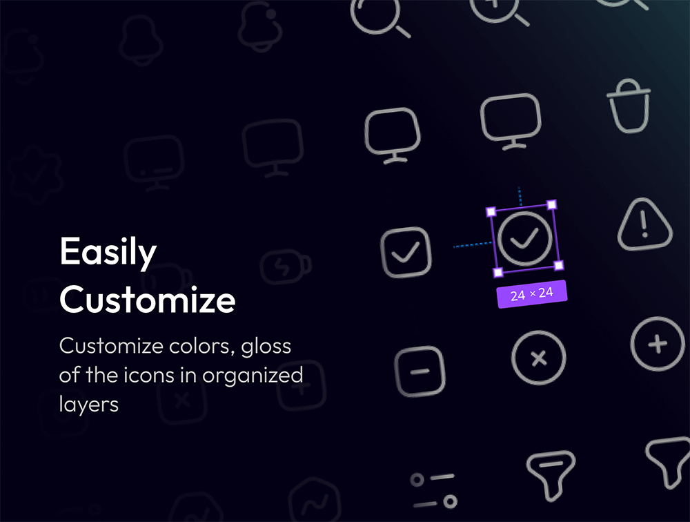 1000+用于专业网站和应用程序的高质量图标 图标素材 sucaiwan.com