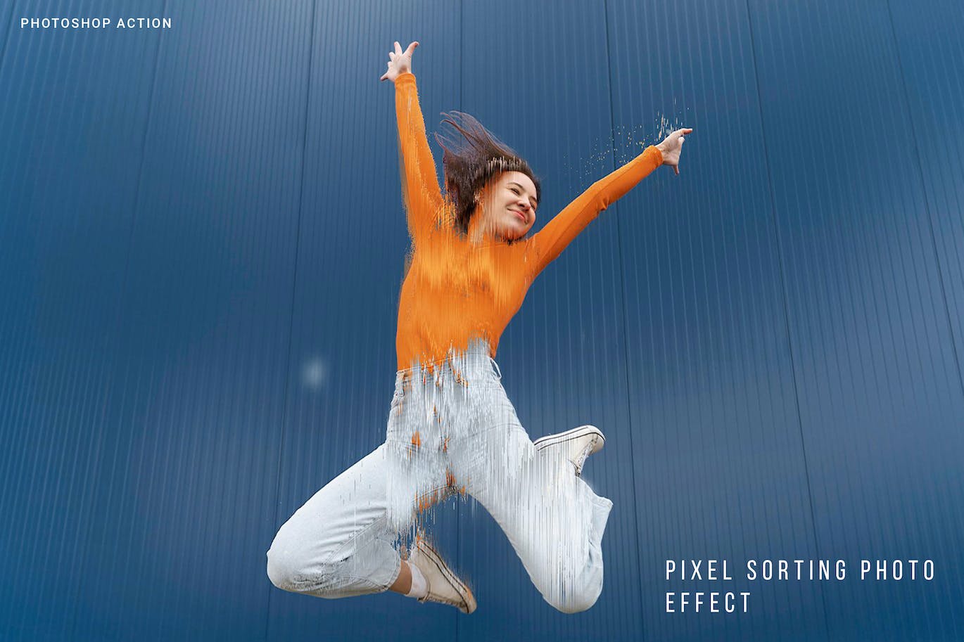 像素毛刺效果PS动作模板 Pixel Sorting Photoshop Action 插件预设 第1张-素材湾丨精选海外优质设计素材资源 像素毛刺效果PS动作模板 Pixel Sorting Photoshop Action 插件预设 sucaiwan.com